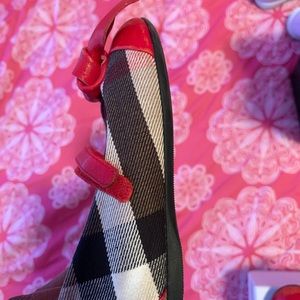 Burberry shoes for toddler girl